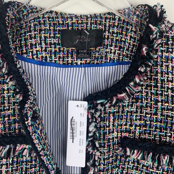 NWT J. Crew Collection Tweed Lady Jacket - Picture 2 of 7
